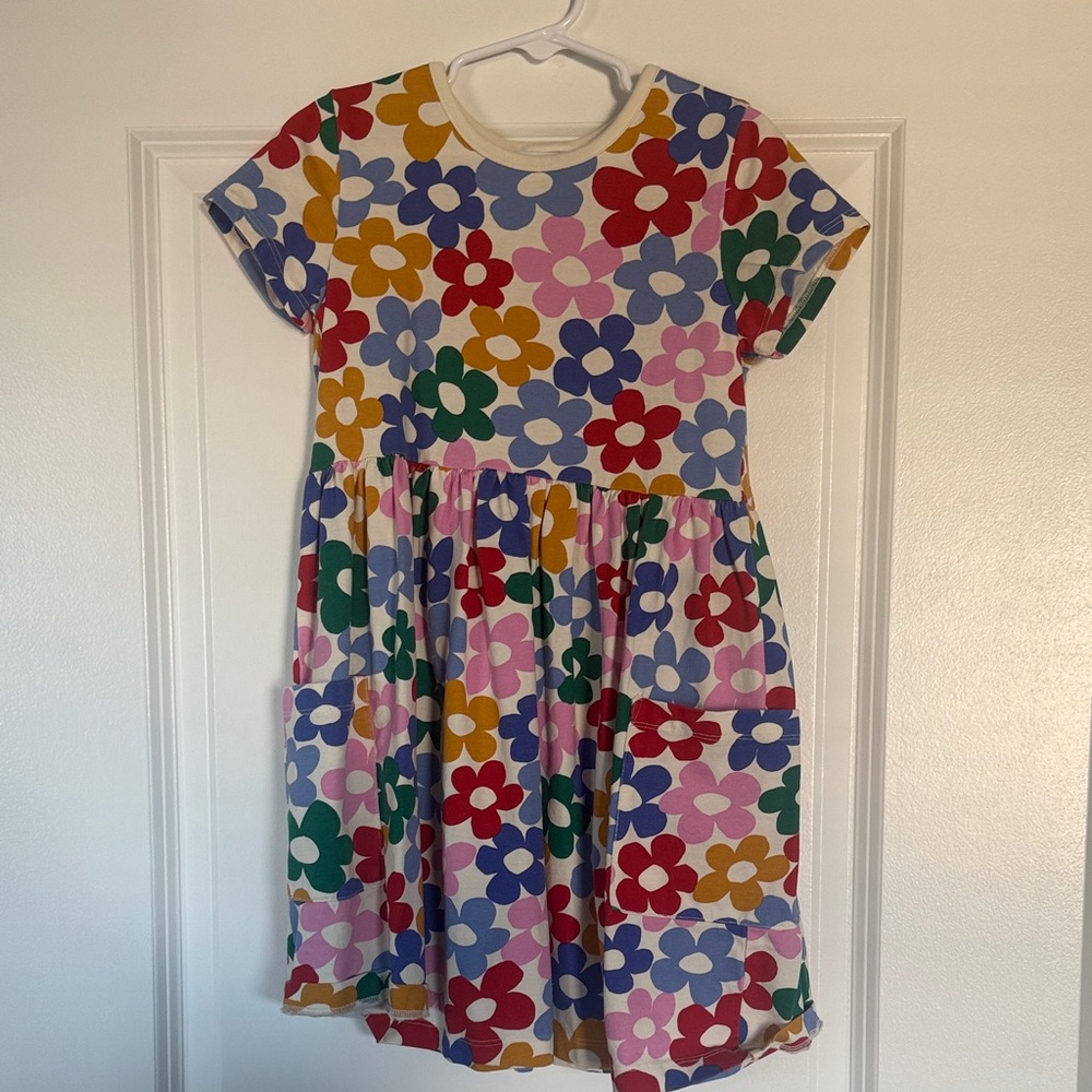 Hanna Andersson Colorful Floral Kids Dress- Never worn
